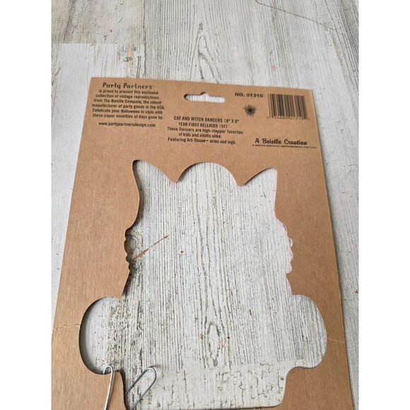 Biestle repro cat dancer hanging Halloween old time prop decor - Picture 8 of 8